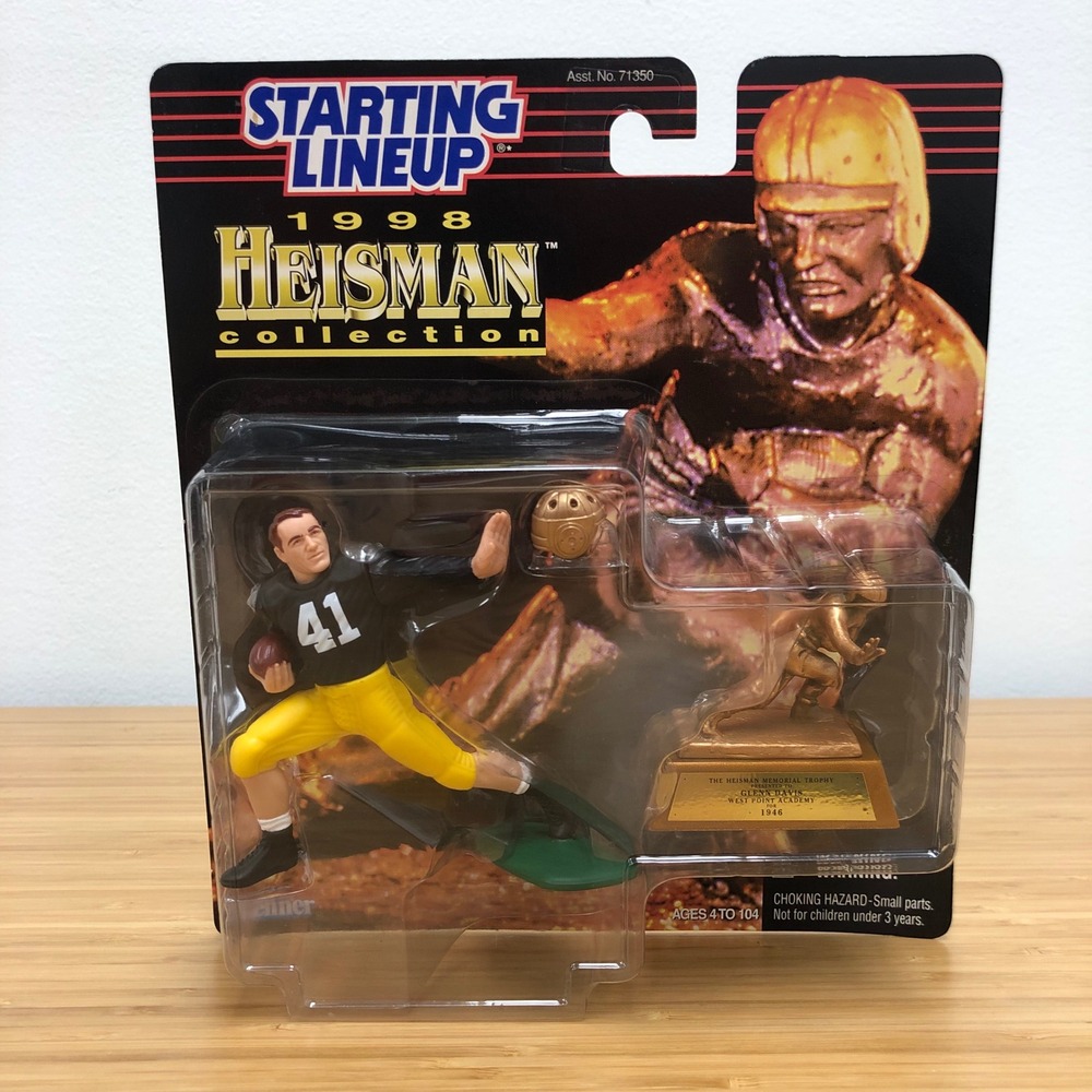Starting Lineup Glenn Davis Figure 1998 Heisman Collection Army Black West Point